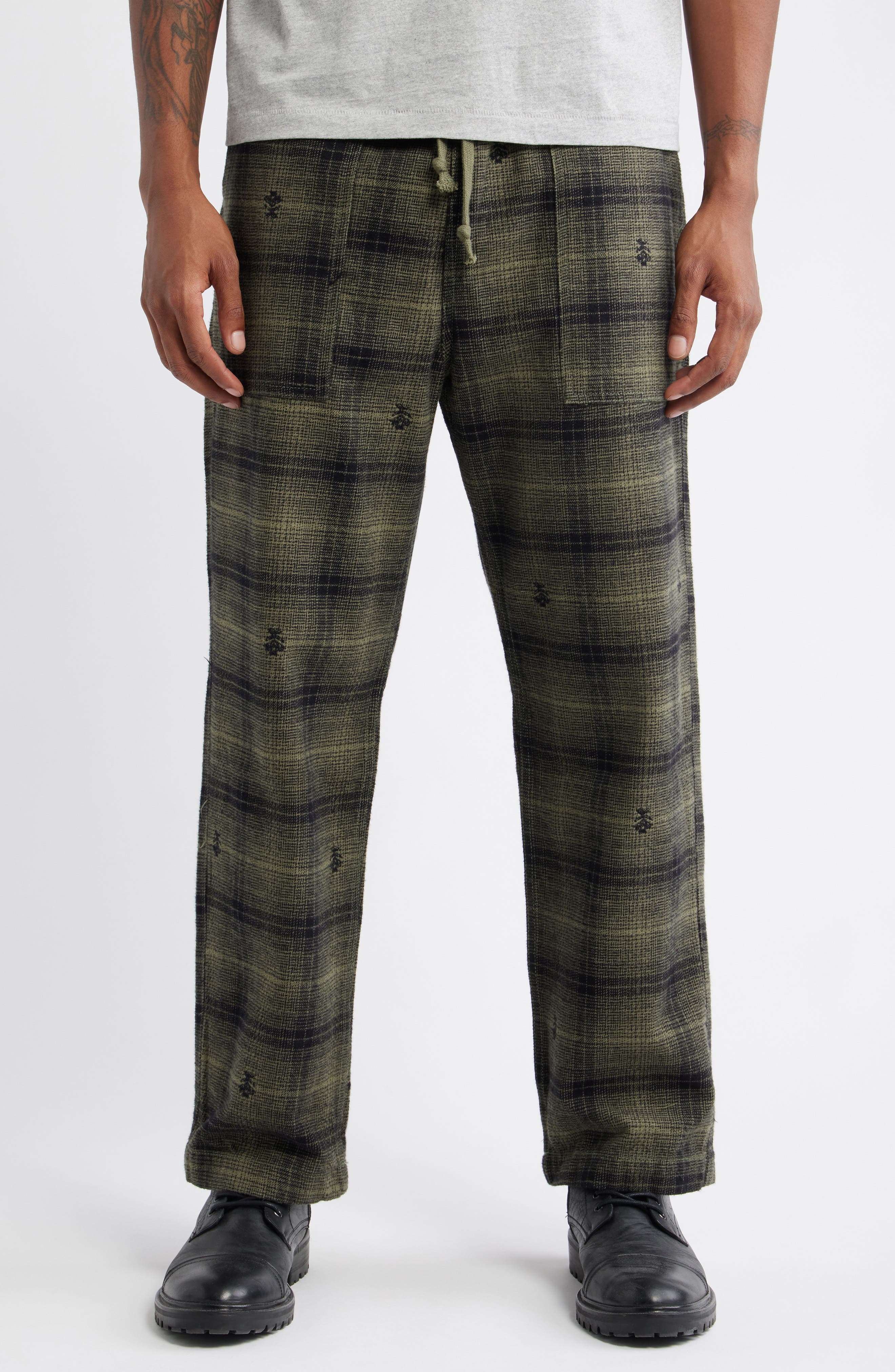 Service Works Thistle Plaid Chef Pants