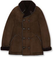 Fortela Double Breasted Shearling Jacket