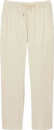 SANDRO Elasticated straight-leg trousers