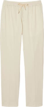 SANDRO Elasticated straight-leg trousers