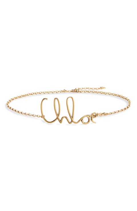 Script Chloé C Chain Belt