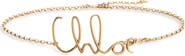 Chloé Script Chloé C Chain Belt