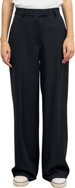 GERARD DAREL Mimi Pinstripe Wide Pants