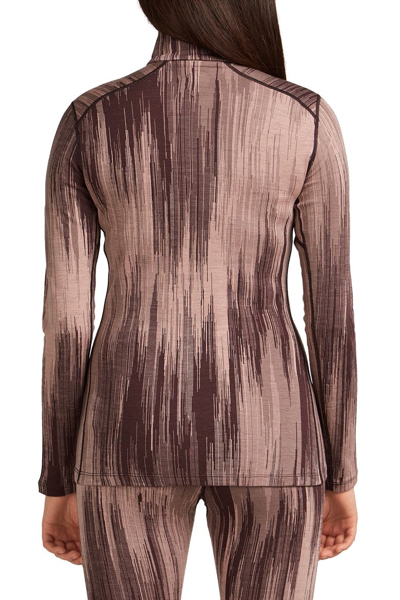 Merino Wool 260 Vertex Half Zip Top, Alternate, color, JAVA/PINK/SUMMIT/BLUSH