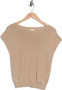 ELIE ELIE TAHARI Extended Sleeve Crewneck Sweater