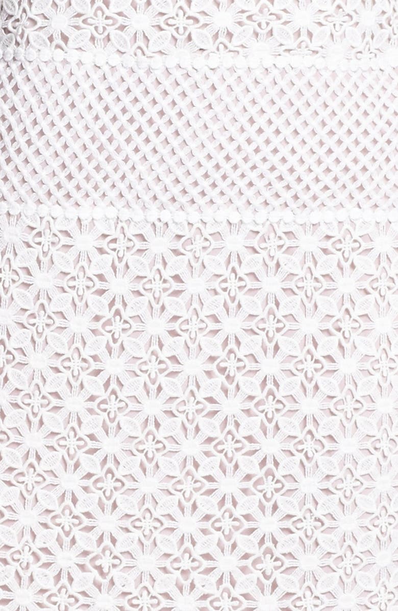 Ivy & Blu Mixed Lace Dress, Alternate, color, 