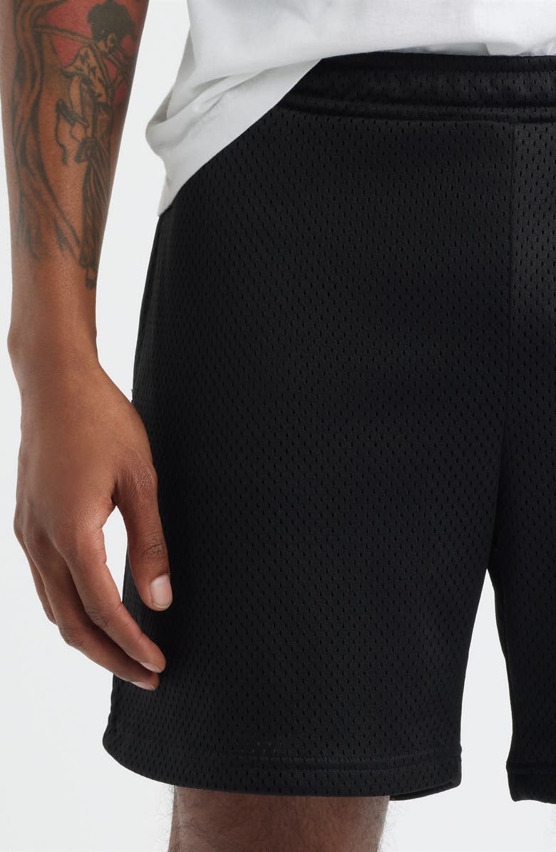 KROST Mesh Shorts, Alternate, color, Black