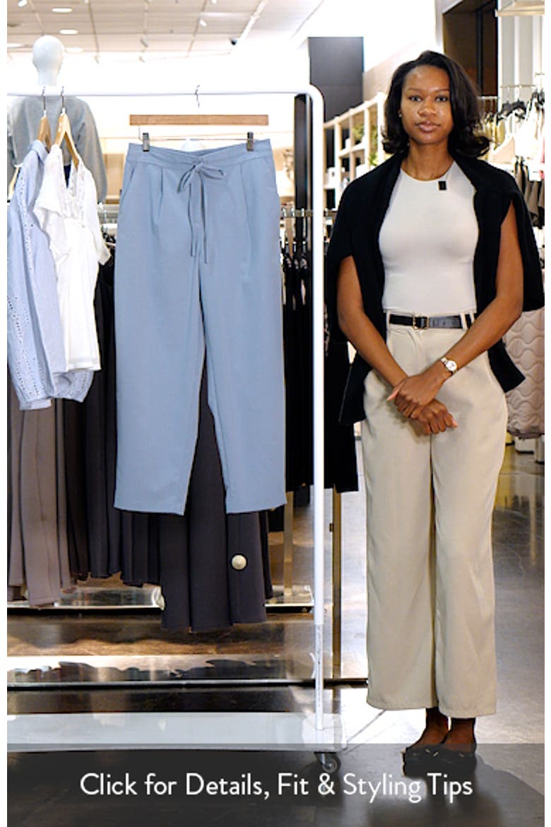 Drawstring Waist Pants video