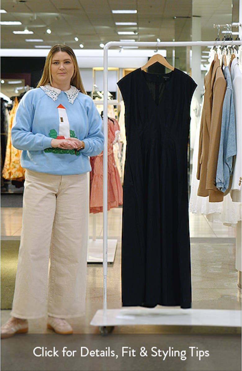 Ines Cotton Poplin Maxi Dress, sales video thumbnail