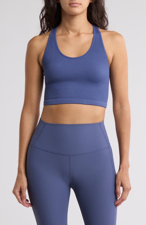 Stretch Seamless Longline Bra