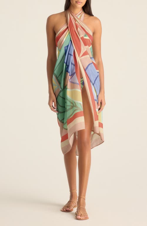 Vitamin A ® Samara Cover-up Sarong In Retro Jungle