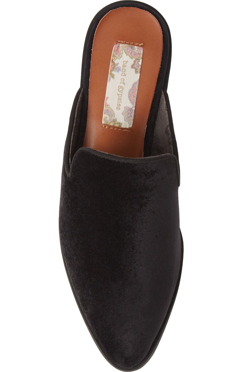 Band of Gypsies Skipper Velvet Mule, Alternate, color,