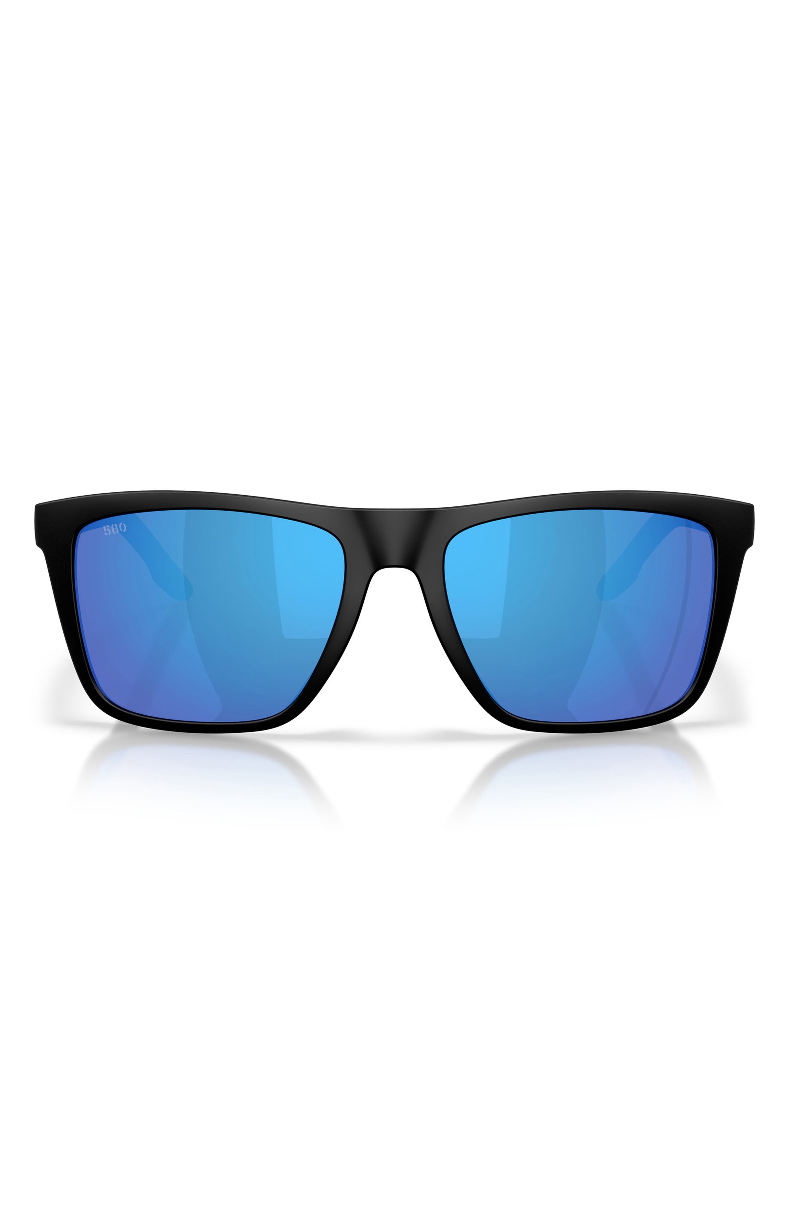 MATTE BLACK / BLUE MIRROR 580G