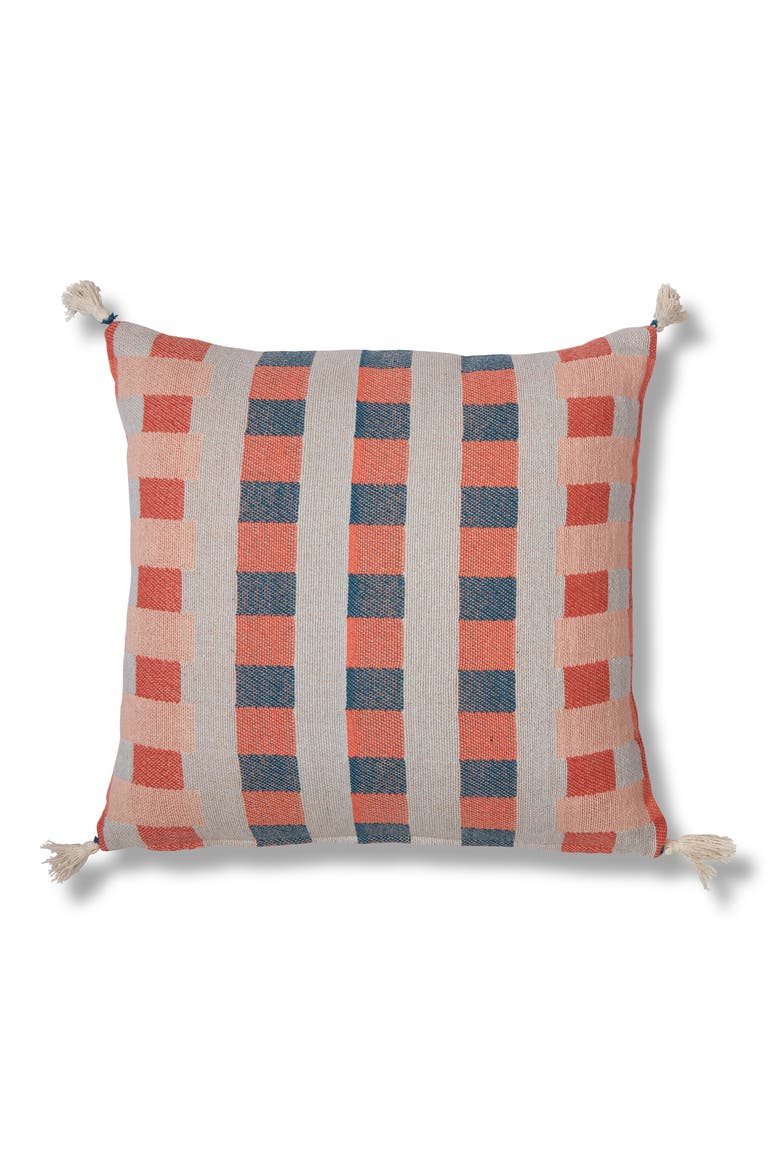 Desert Sunset Throw Pillow, Main, color, RED MULTI