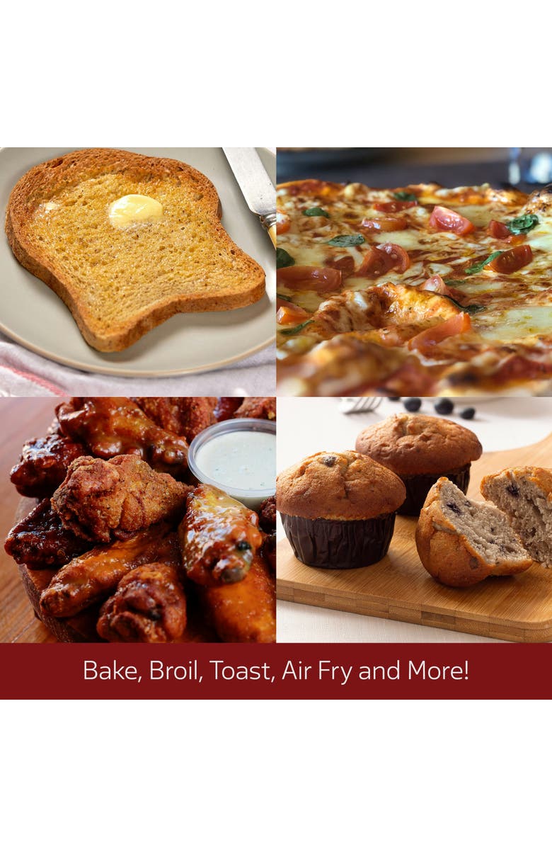 Megachef Digital Electric Multi-Function Air Fryer and Counter Top Oven, Alternate, color, Grey