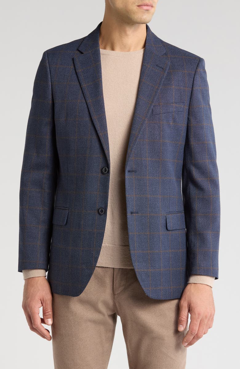 Nautica Check Sport Coat, Main, color, 