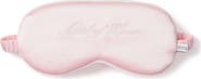 Petite Plume Maid of Honor Embroidered Silk Sleep Mask