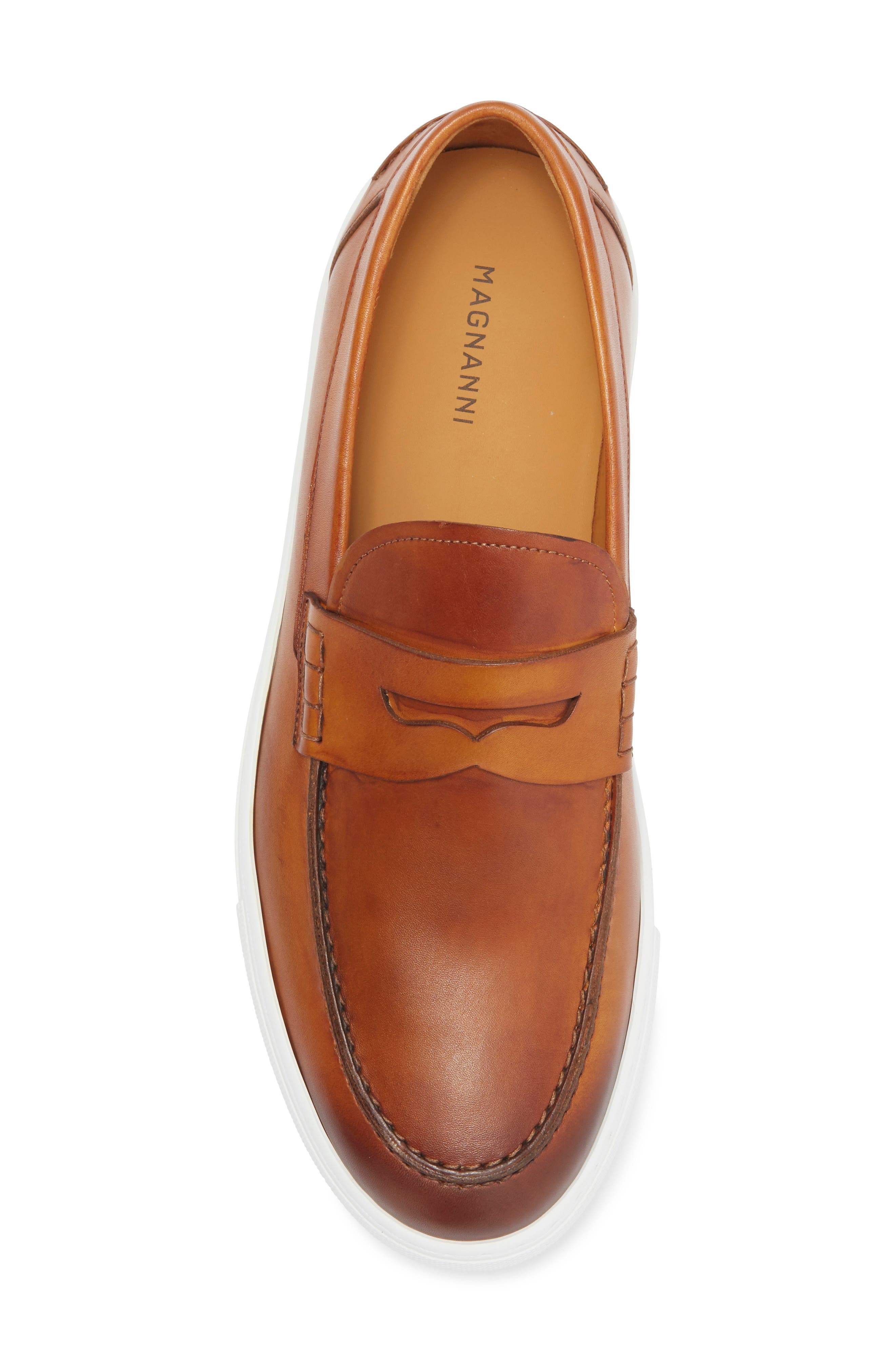 Magnanni Johnny Penny Loafer Sneaker, Alternate, color, 
