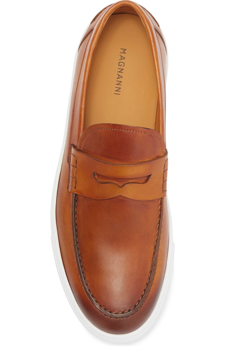 Magnanni Johnny Penny Loafer Sneaker, Alternate, color,