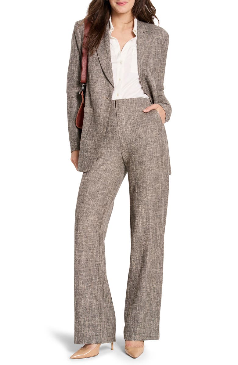 NIC+ZOE City Tweed Blazer, Alternate, color, Neutral Mix