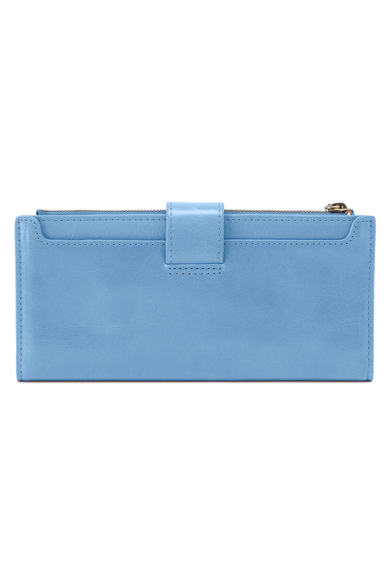Dunn Leather Continental Wallet, Alternate, color, FADED DENIM