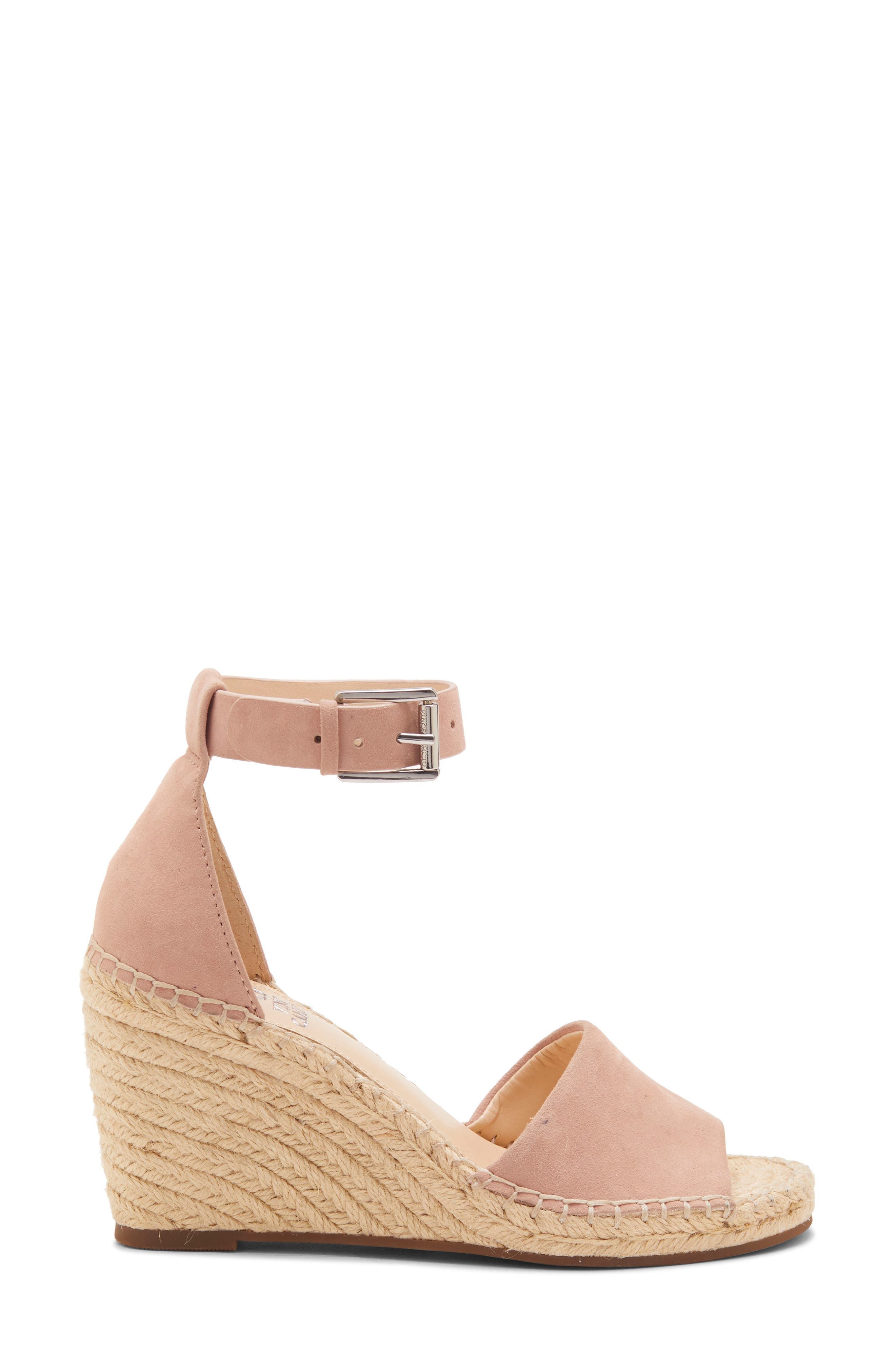 Leera Wedge Sandal, Alternate, color, PRECIOUS SUEDE