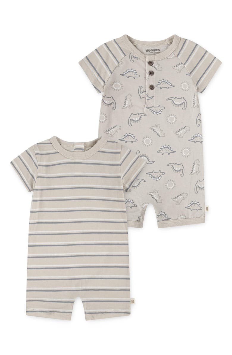 Huggies Turn Me Around 2-Pack Romper, Main, color, 