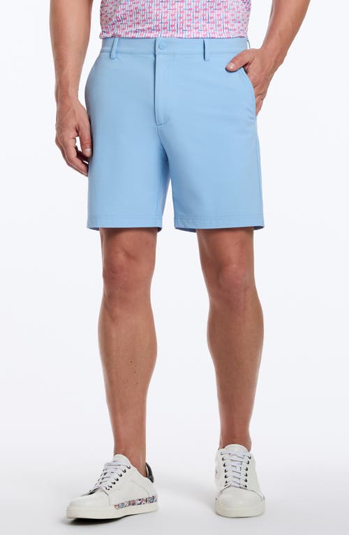 Robert Graham Aster Performance Golf Shorts In Placid Blue