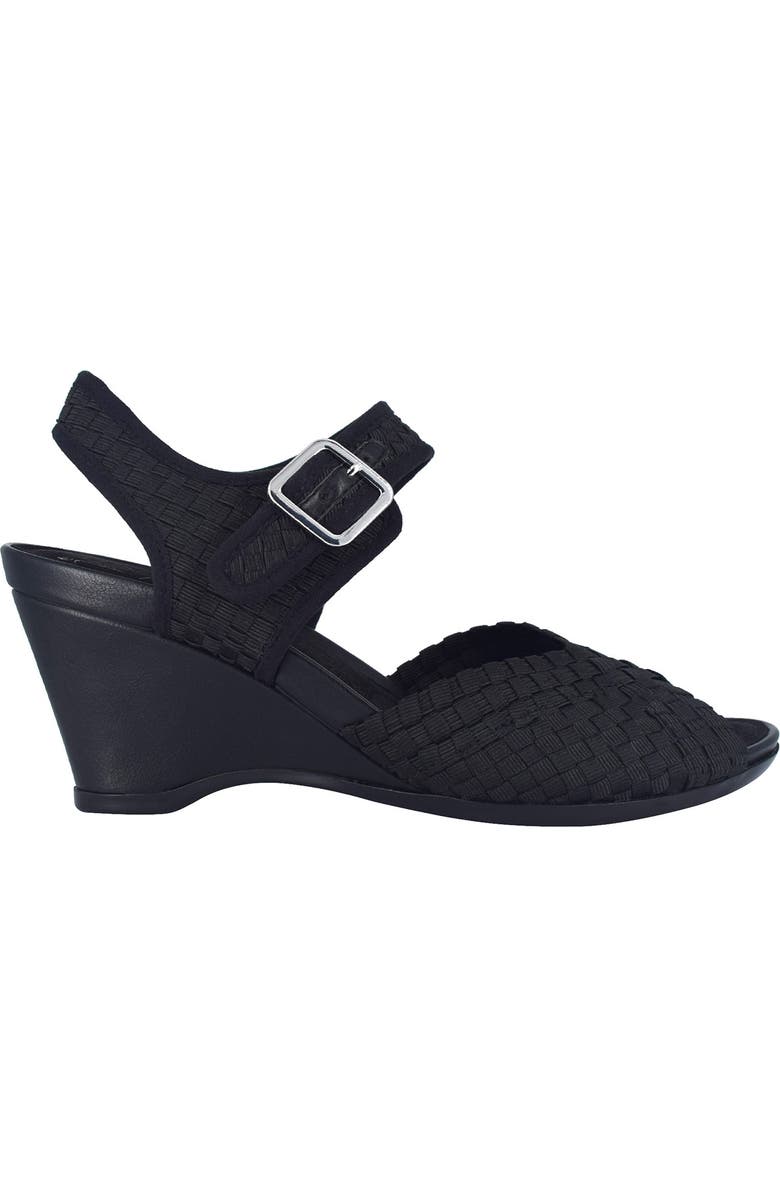 Impo Varla Woven Stretch Wedge Sandal, Alternate, color,
