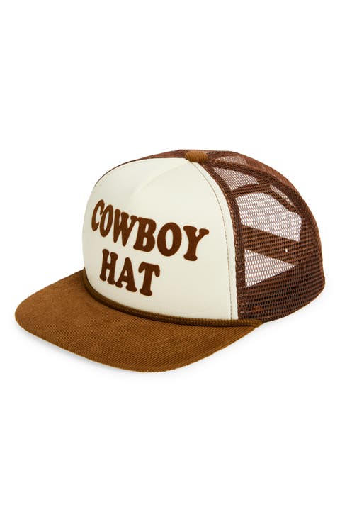 Kids' Cowboy Embroidery Baseball Hat (Toddler)