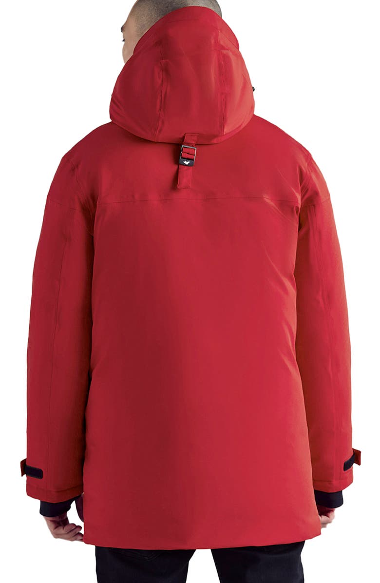 Triple F.A.T. Goose Staden Men's Down Parka, Alternate, color, Red