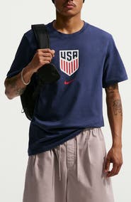 Nike USMNT Crest Cotton Graphic T-Shirt