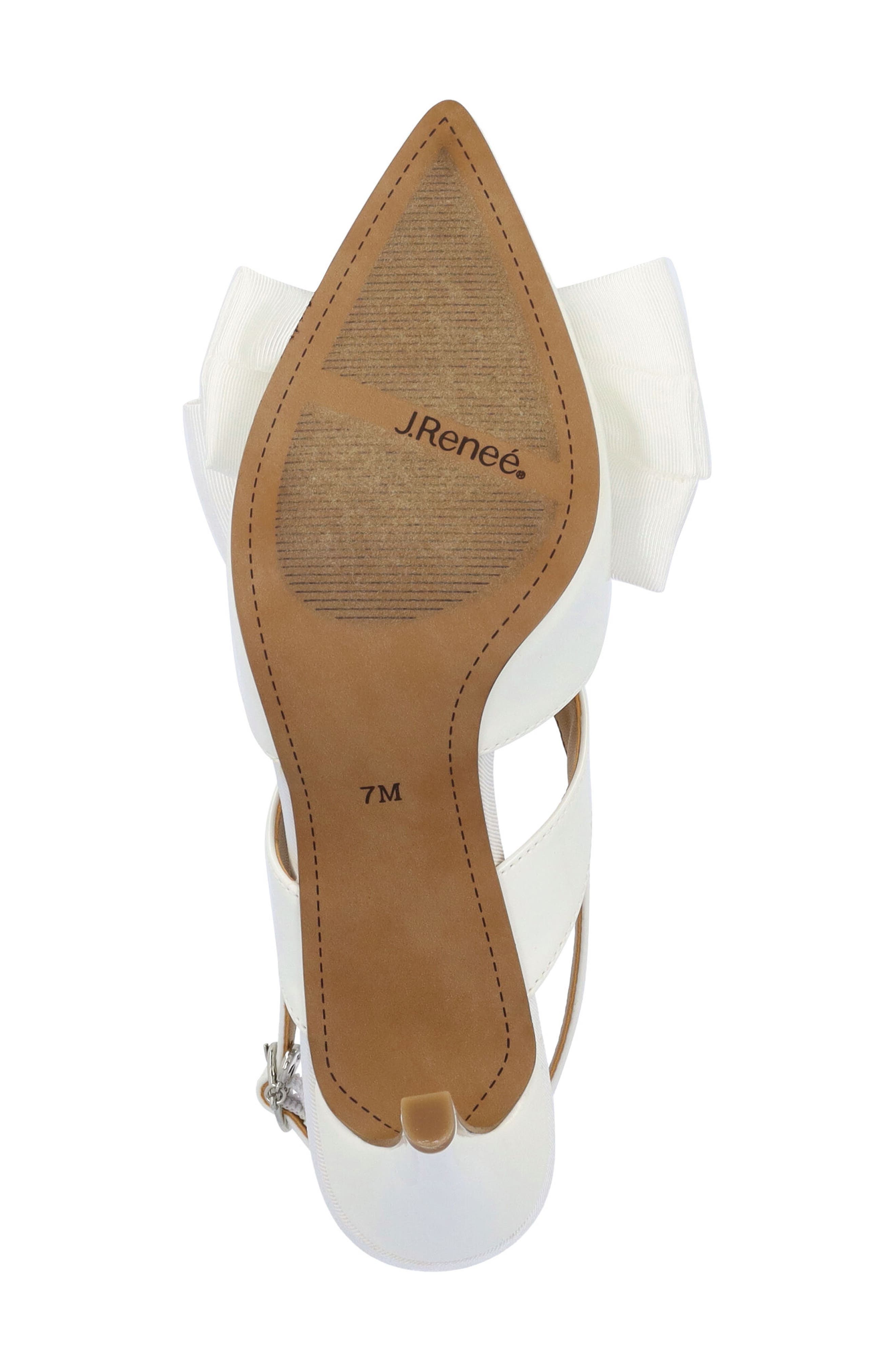J. Reneé Morigen Slingback Pump, Alternate, color, White