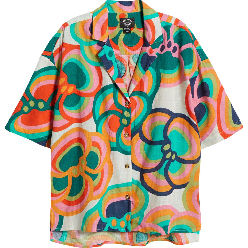 Billabong Wata Beach Side Shirt In Multi