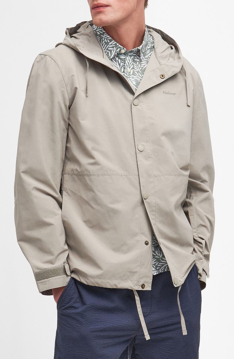 Barbour Newland Hooded Rain Jacket, Main, color,