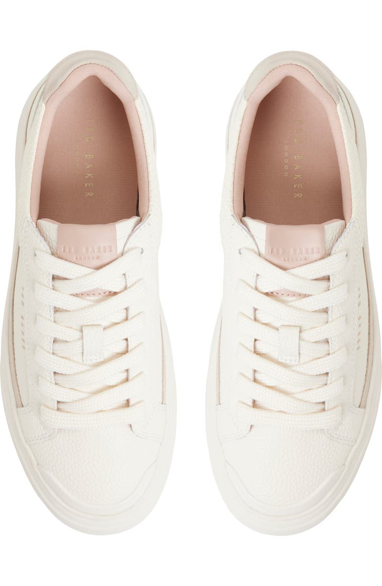 Ted Baker London Adison Platform Sneaker, Alternate, color, Ivory Multi