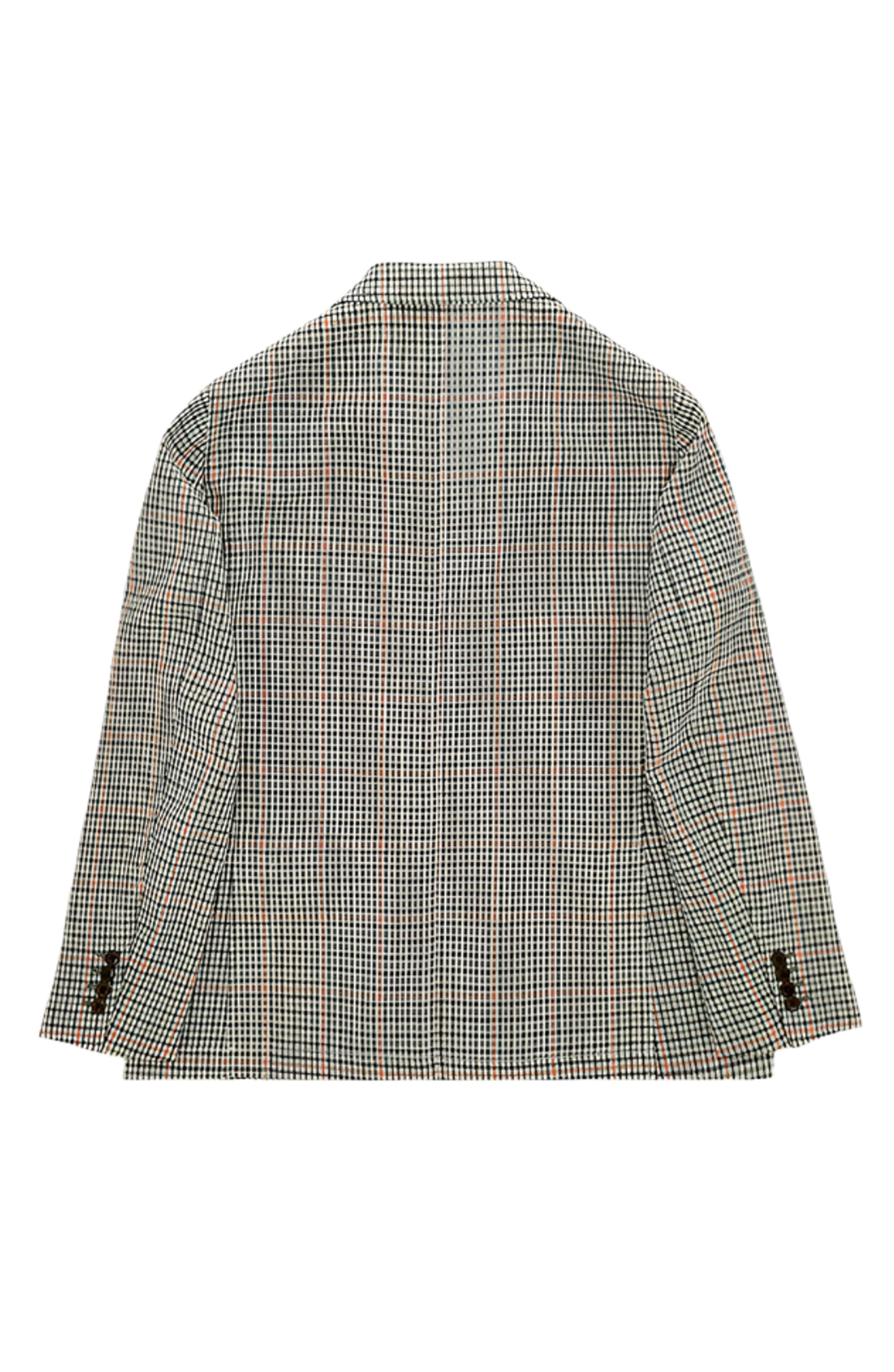 Classic Wool Check Blazer - image 2