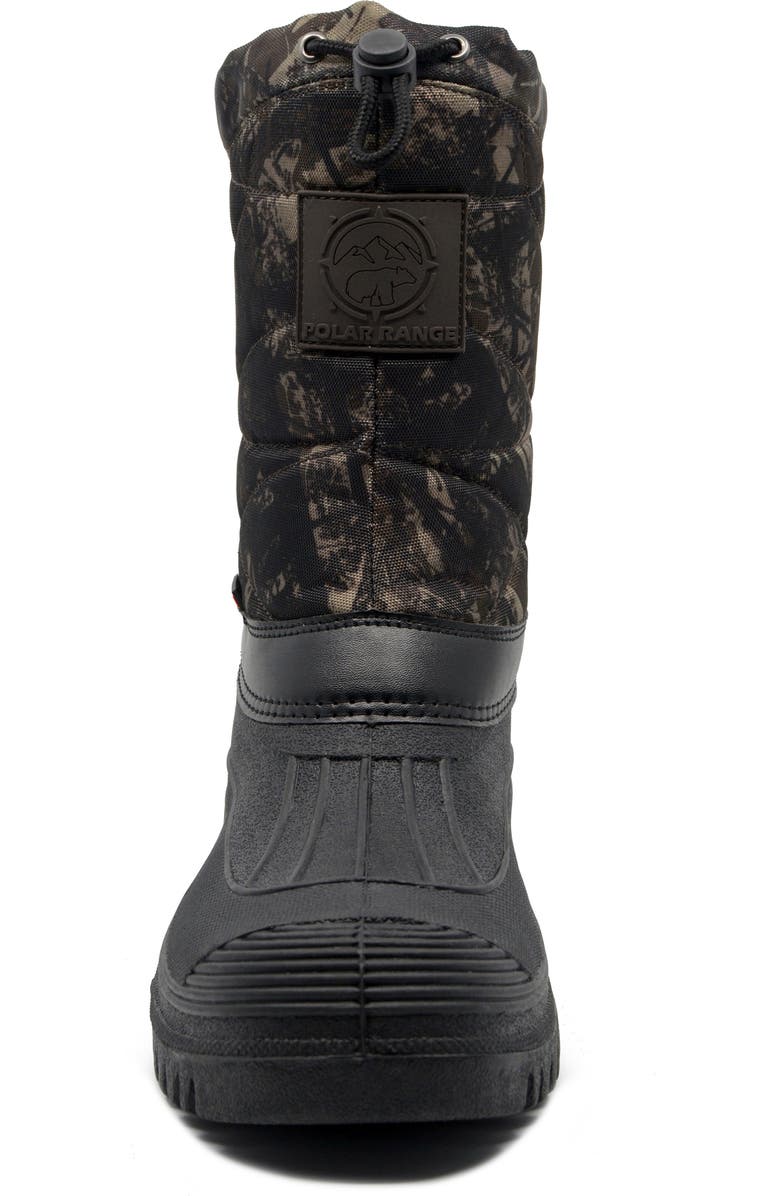 POLAR RANGE Dryden Waterproof Snow Boot, Alternate, color, Brown