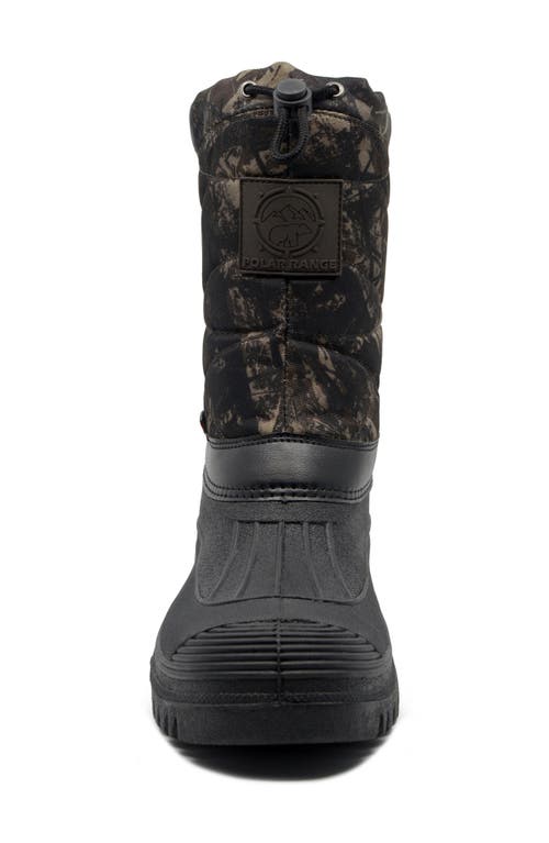 Polar Range Dryden Waterproof Snow Boot In Brown