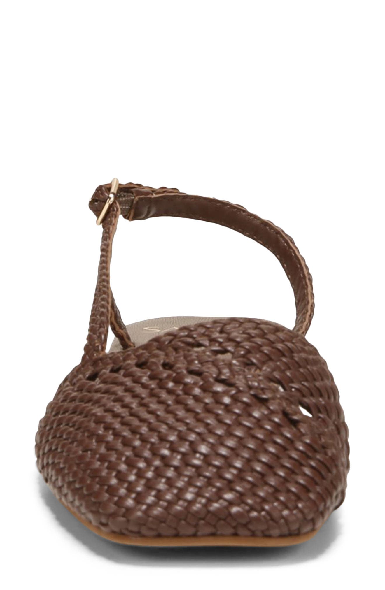 Ilona Slingback Flat, Alternate, color, COFFEE BEAN