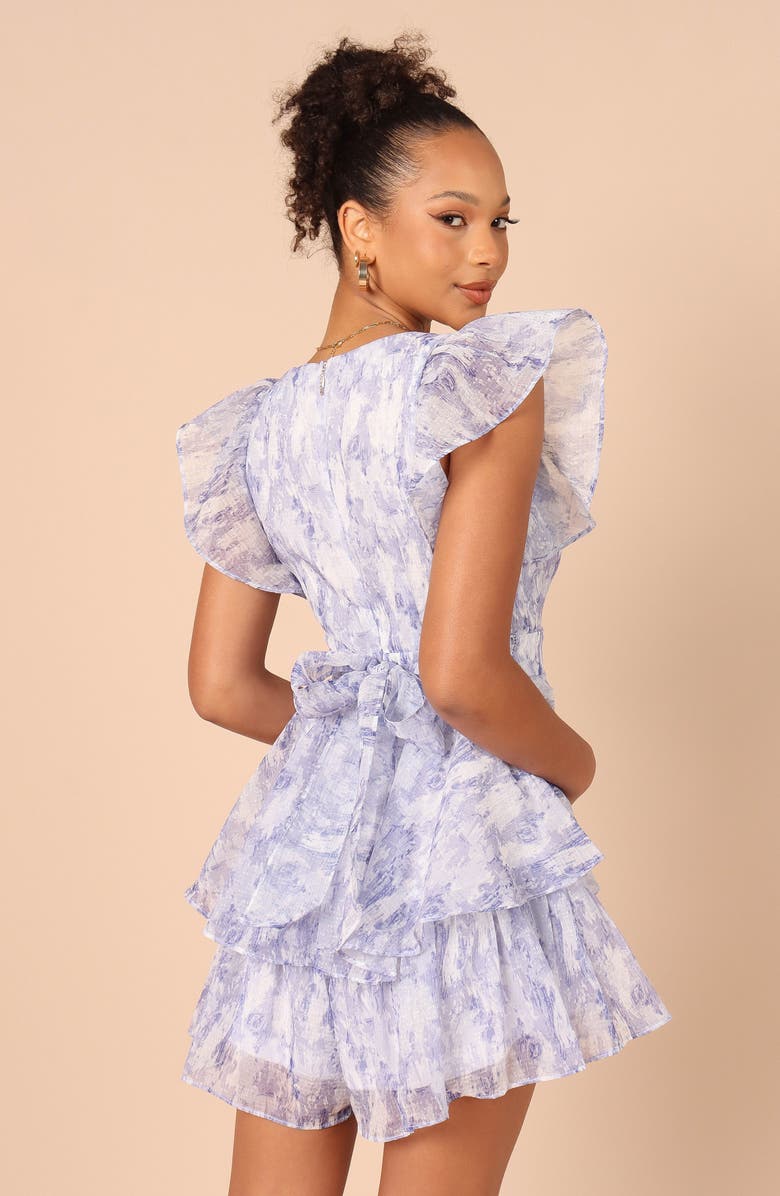 Petal & Pup Rosalita Ruffle Romper, Alternate, color,