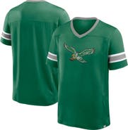 FANATICS Men's Fanatics Kelly Green Philadelphia Eagles Hometown Premium Hashmark V-Neck T-Shirt