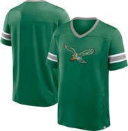 FANATICS Men's Fanatics Kelly Green Philadelphia Eagles Hometown Premium Hashmark V-Neck T-Shirt