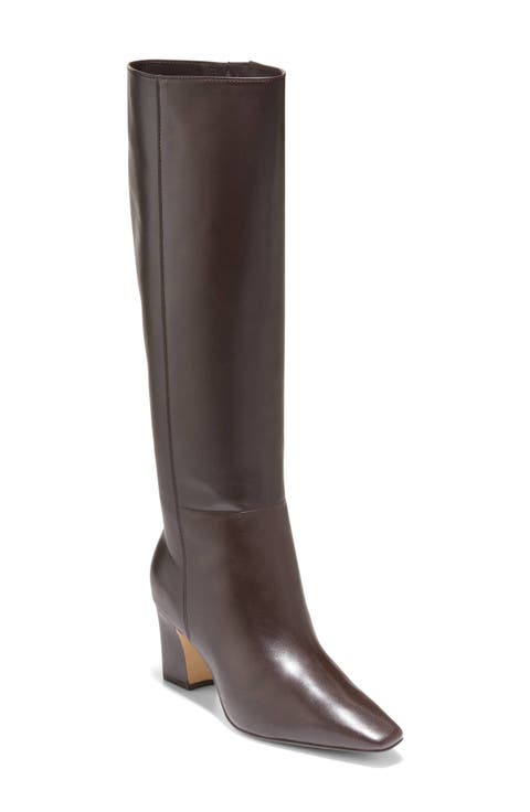 Blanche Snip Toe Leather Boot