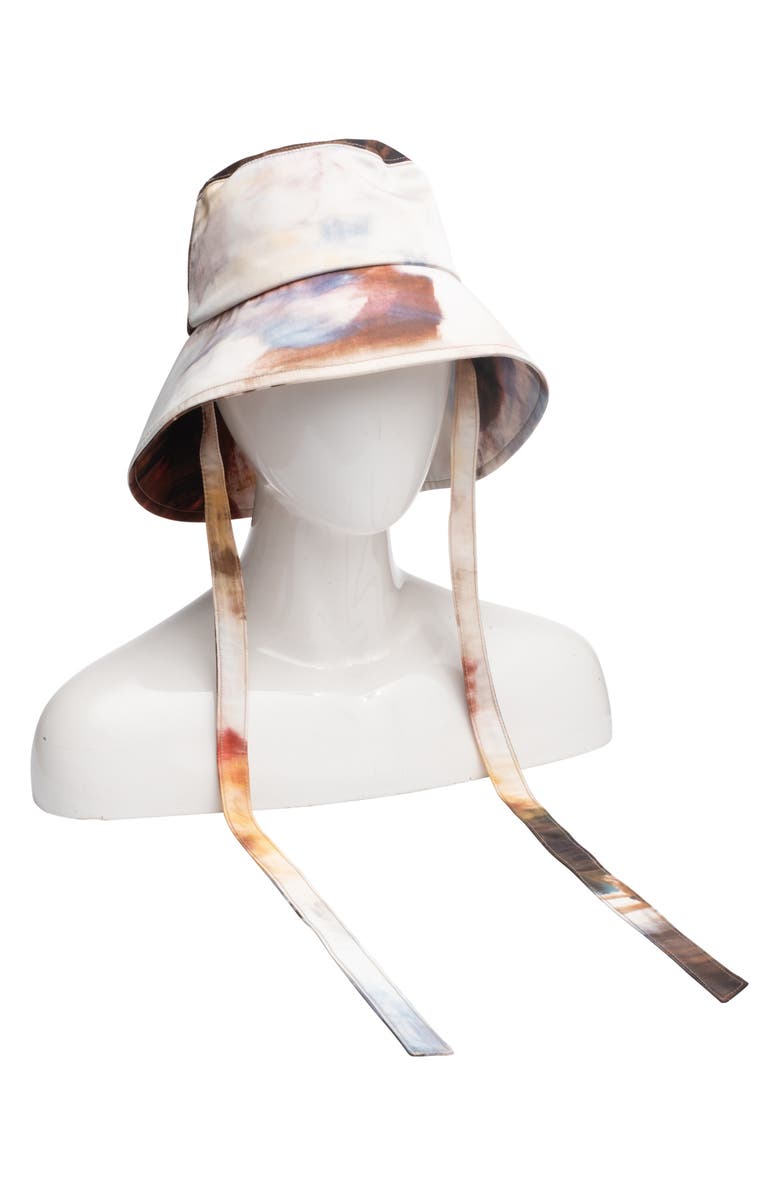 Eugenia Kim Ally Asymmetric Bucket Hat, Alternate, color, Yellow