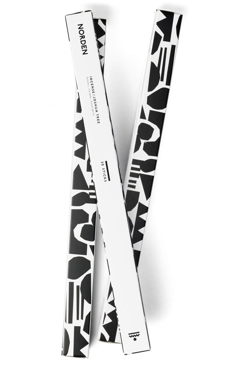 Joshua Tree Incense Sticks, Alternate, color, BLACK/ WHITE