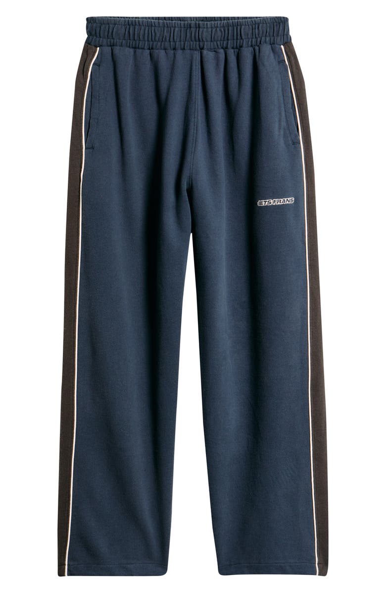 Iets Frans Cotton Fleece Wide Leg Joggers, Alternate, color,