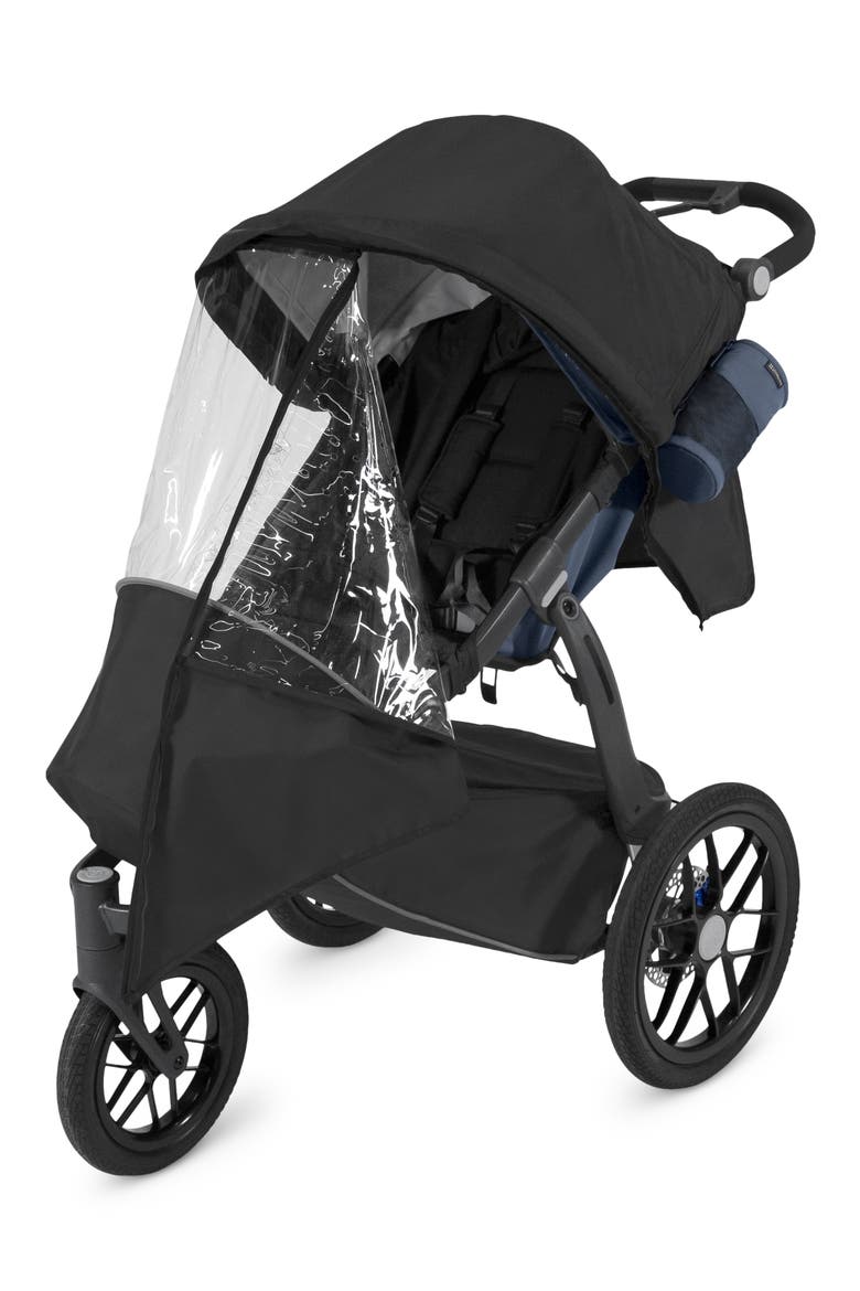Rain & Wind Performance Shield for RIDGE Stroller, Alternate, color, BLACK