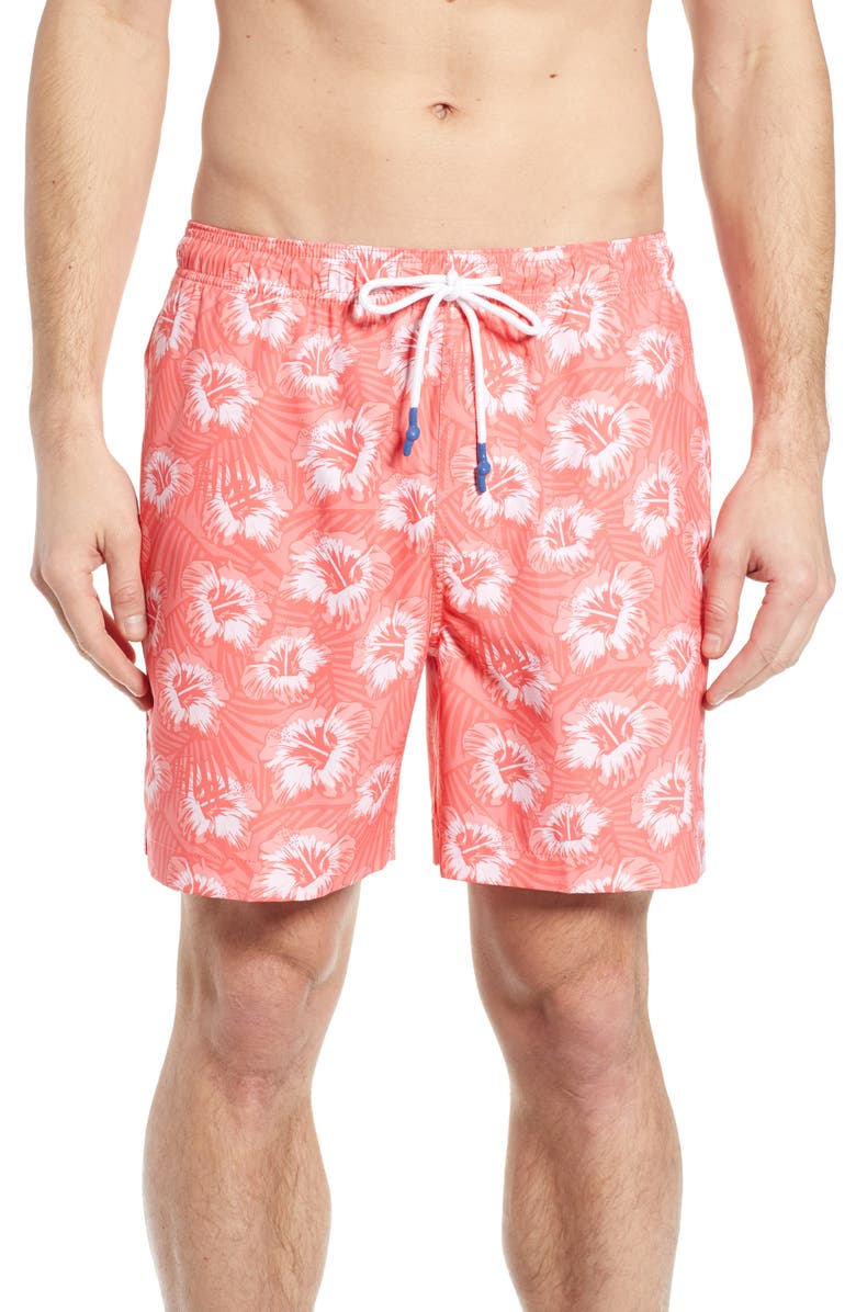Southern Tide Shorefun Swim Trunks, Main, color,