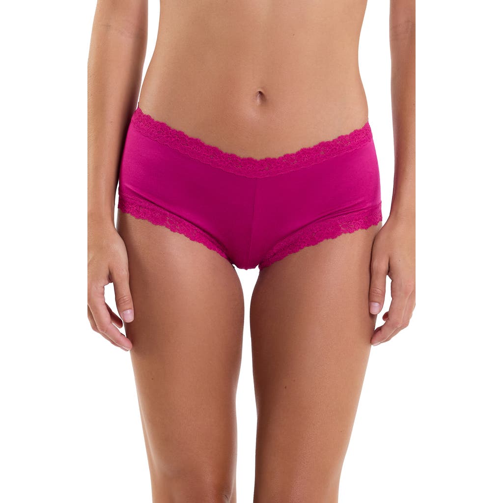Hanky Panky Dream Boyshorts In Pink Ruby